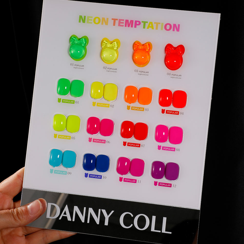 Spring Summer Colourful Fluore - Coloured Gel Set ulasan dan harga