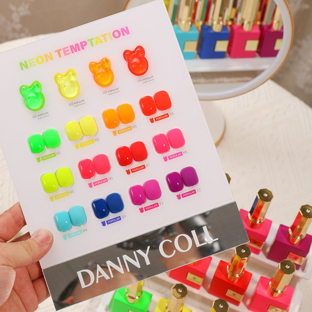 Spring Summer Colourful Fluore - Coloured Gel Set ulasan dan harga