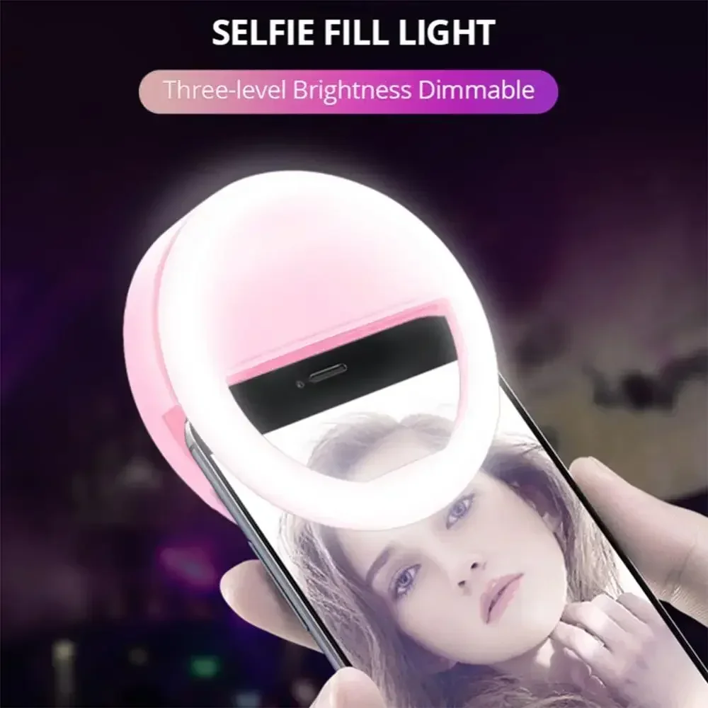 LED Selfie Ring Light Mobile P - Photography Lighting Studio ulasan dan harga