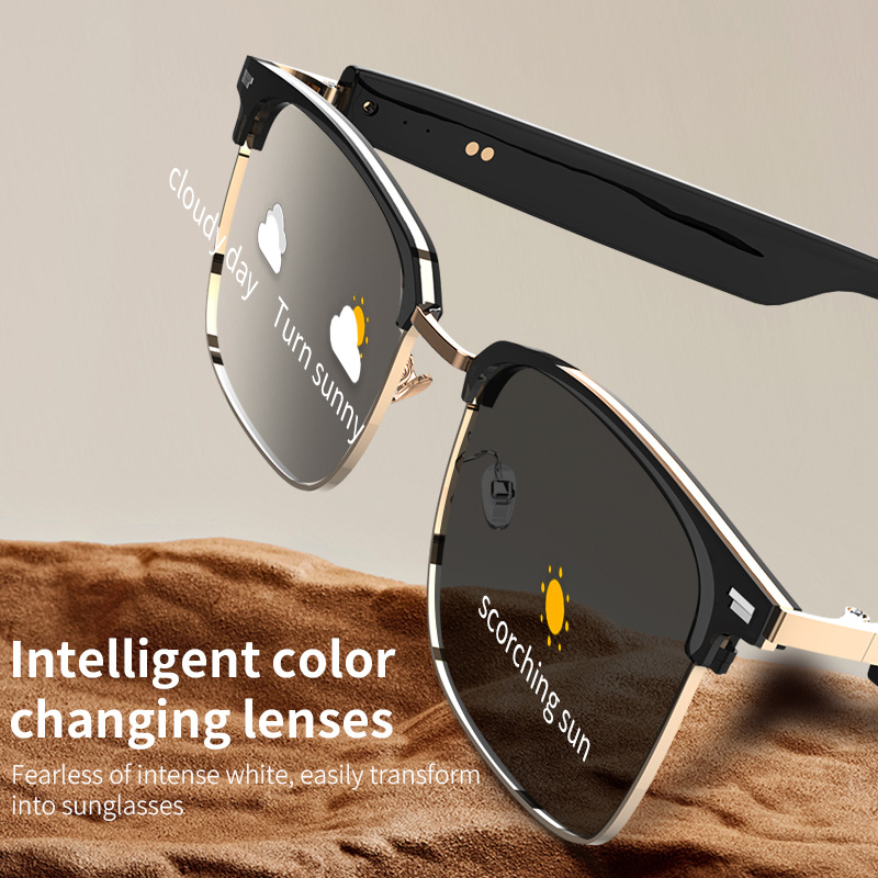 GS13 AI Smart Glasses Color-Ch - Photography Lighting Assistant ulasan dan harga