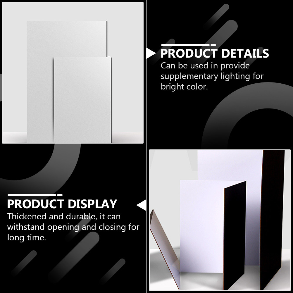 Black White Collapsible Reflec - Photography Lighting Reflectors ulasan dan harga