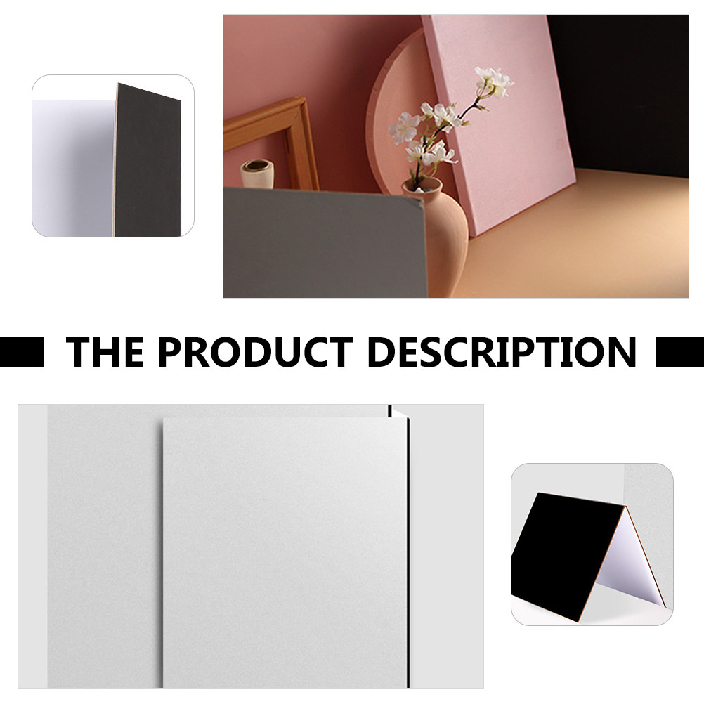 Black White Collapsible Reflec - Photography Lighting Reflectors ulasan dan harga