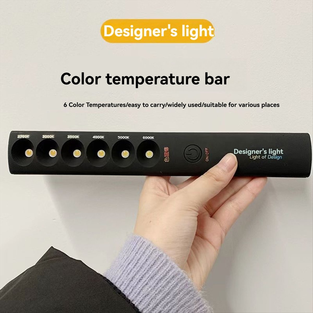 Sep. 6Modes Color Temperature  - Photography Lighting Wand ulasan dan harga