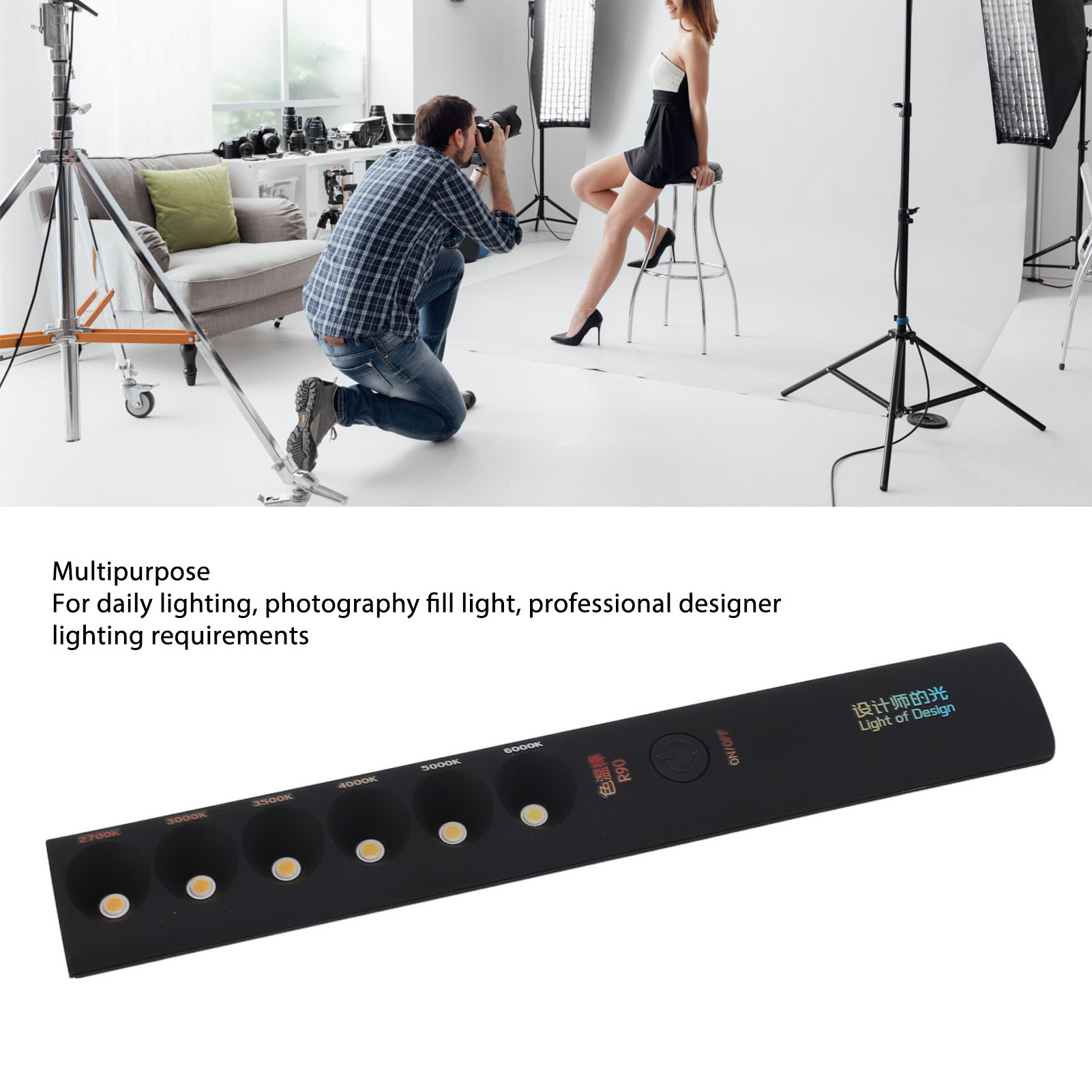 Video Light Wand Portable Colo - Photography Lighting Wand ulasan dan harga