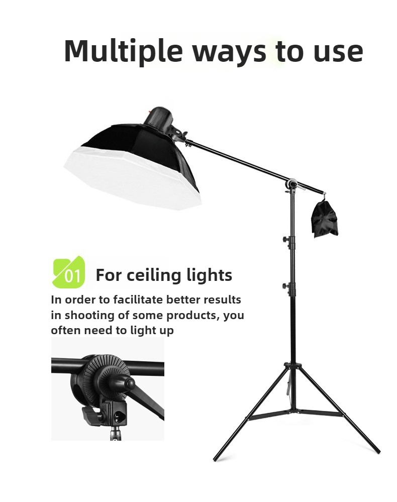 Swivel Dual Head Grip Holder B - Reflector Arm Clamp ulasan dan harga