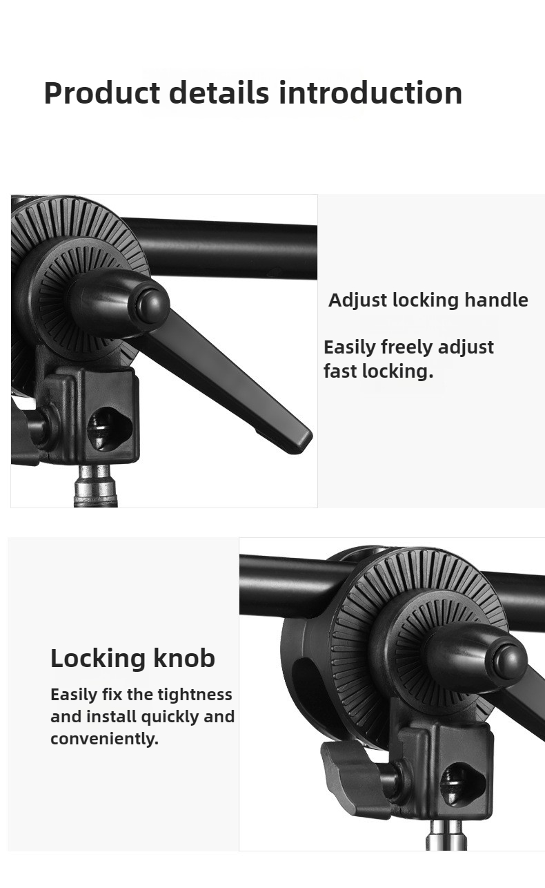 Swivel Dual Head Grip Holder B - Reflector Arm Clamp ulasan dan harga
