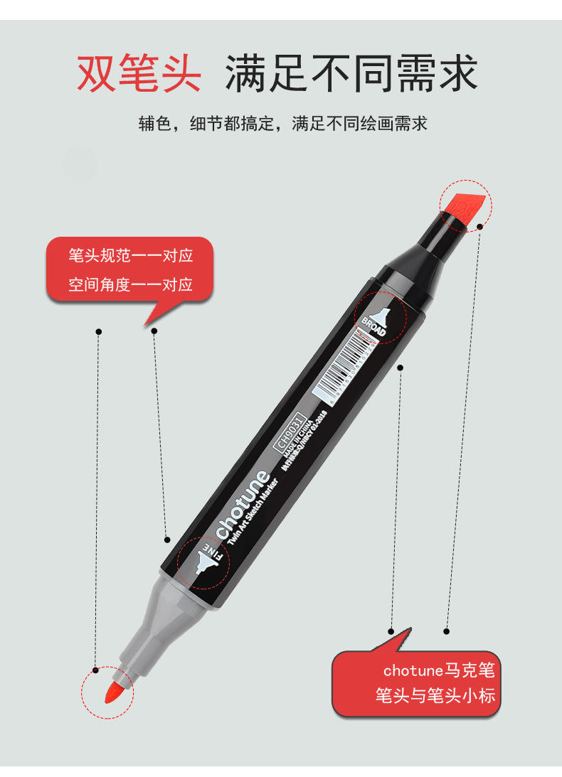24-80 Colour Double Headed Oil - Coloured Gel Set ulasan dan harga