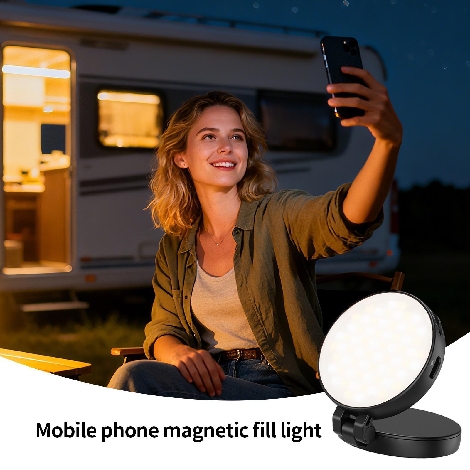 Phone Light Magnetic Video Rec - Makeup Photography Lighting ulasan dan harga