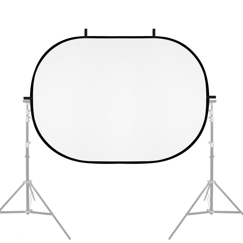 100X150CM Foldable Oval Reflec - Photography Lighting Reflectors ulasan dan harga