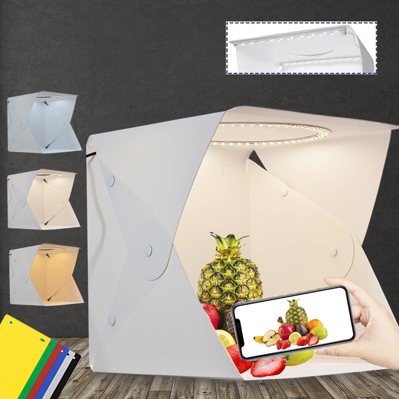 Mini Folding Photo Booth Softb - Softbox Portable Strip ulasan dan harga