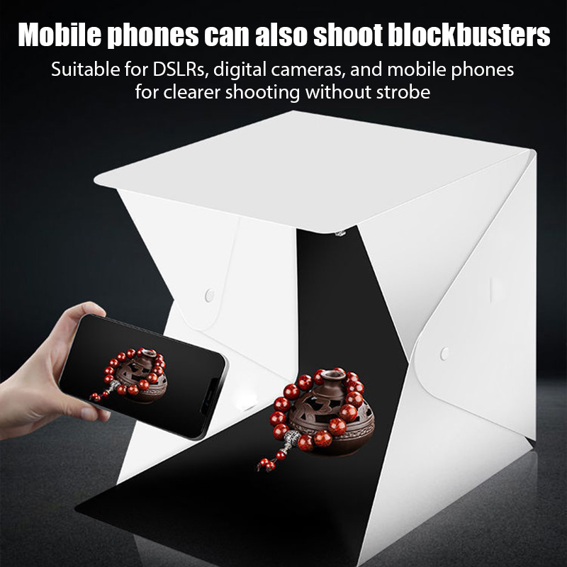 Mini Folding Photo Booth Softb - Softbox Portable Strip ulasan dan harga